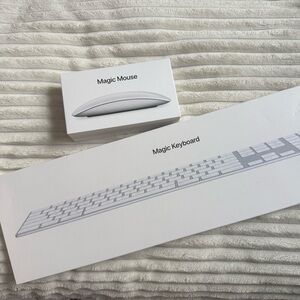 Apple Magic Keyboard and Magic Mouse